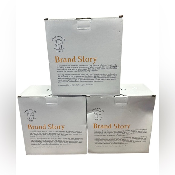 3 Yibez Crystal Beer Glasses Set Of 2 - Picture 2 of 4